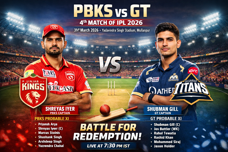 PBKS vs GT Match 4